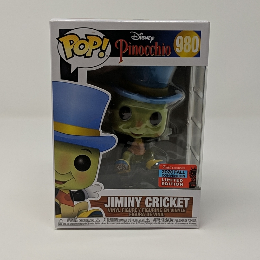 Funko Pop Pinocchio Jiminy Cricket NYCC